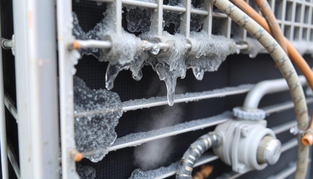 Refrigerant leaks in AC unit